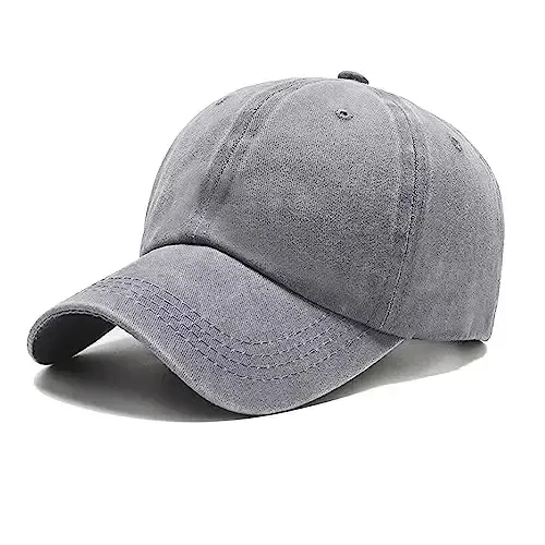NPJY Baseball Cap Golf Dad Hat Adjustable Original Classic Low Profile Cotton Hat Unconstructed Plain Cap Men Women - NPJY