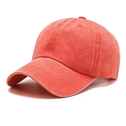 NPJY Baseball Cap Golf Dad Hat Adjustable Original Classic Low Profile Cotton Hat Unconstructed Plain Cap Men Women - 1