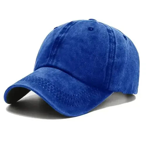 NPJY Baseball Cap Golf Dad Hat Sozlanadigan Original Classic Past Profil Paxta Shlyapa Qilinmagan Oddiy Qalpog'i Erkaklar Ayollar uchun - 1
