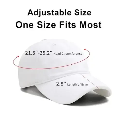 NPJY Baseball Cap Golf Dad Hat Sozlanadigan Original Klassik Past Profil Paxta Shlyapa Tuzilmagan Oddiy Shlyapa Erkaklar Ayollar uchun - 2