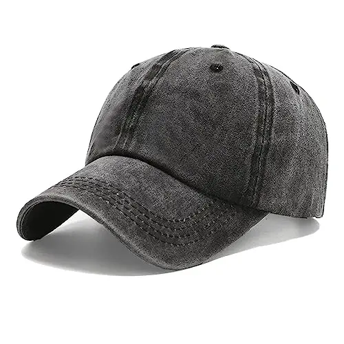 NPJY Baseball Cap Golf Dad Hat Adjustable Original Classic Low Profile Cotton Hat Unconstructed Plain Cap Men Women - 6