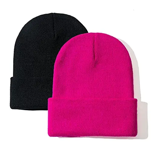 NPJY Erkaklar va ayollar uchun unisex shapka Qishki trikotaj shapkalar - 6