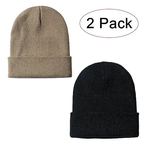 NPJY Erkaklar va ayollar uchun unisex shapka Qishki trikotaj shapkalar - 7