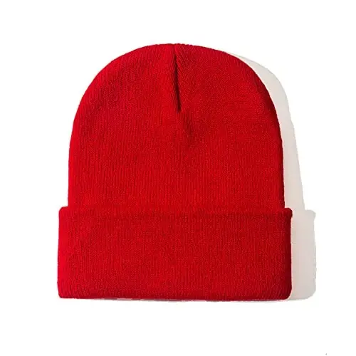 NPJY Erkaklar va ayollar uchun unisex shapka trikotaj shapka qishki shapkalar - 1