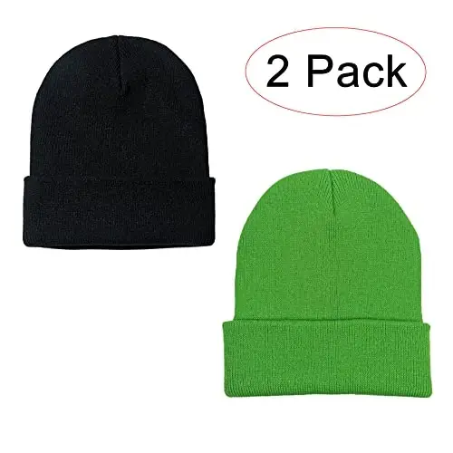 NPJY Erkaklar va ayollar uchun unisex shapka Trikotaj shapka Qishki shapkalar - 7