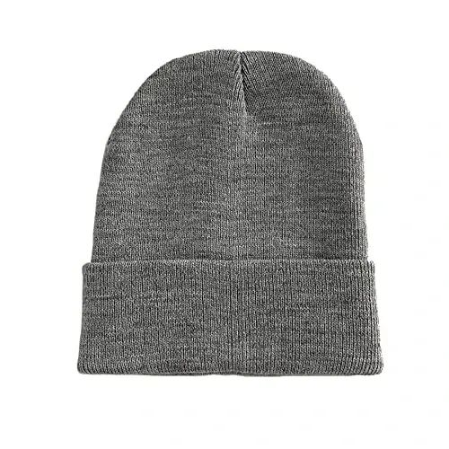 NPJY erkaklar va ayollar uchun unisex shapka trikotajli qishki shapkalar - 1