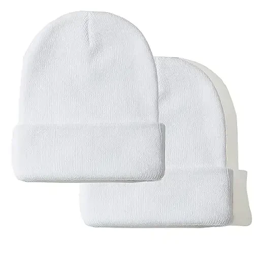 NPJY Unisex Beanie for Men and Women Knit Hat Winter Beanies - 1