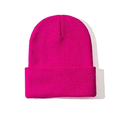 NPJY Unisex Beanie for Men and Women Knit Hat Winter Beanies 