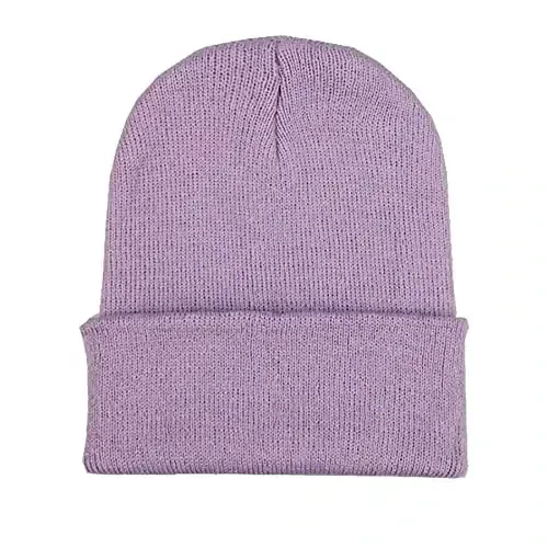NPJY Unisex Beanie for Men and Women Knit Hat Winter Beanies - 1