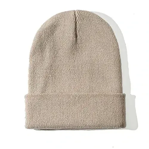 NPJY Unisex Beanie for Men and Women Knit Hat Winter Beanies 
