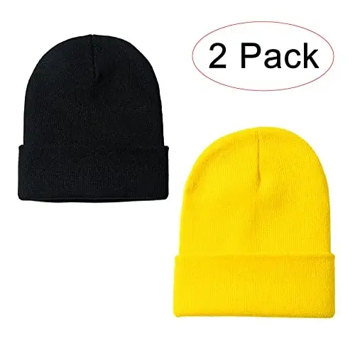 NPJY Unisex Beanie for Men and Women Knit Hat Winter Beanies - 2