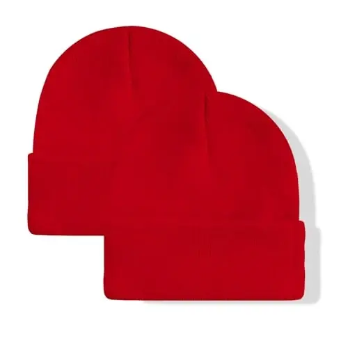 NPJY Unisex Beanie for Men and Women Knit Hat Winter Beanies - 1