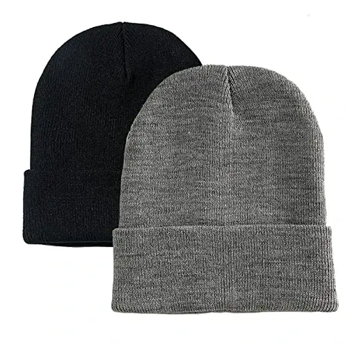 NPJY Unisex Beanie for Men and Women Knit Hat Winter Beanies - 1