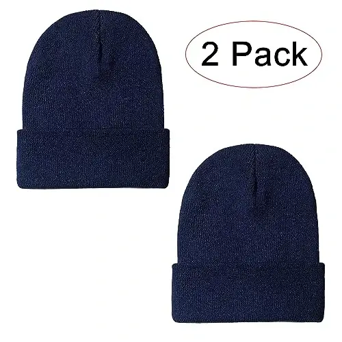 NPJY Unisex Beanie for Men and Women Knit Hat Winter Beanies - 2