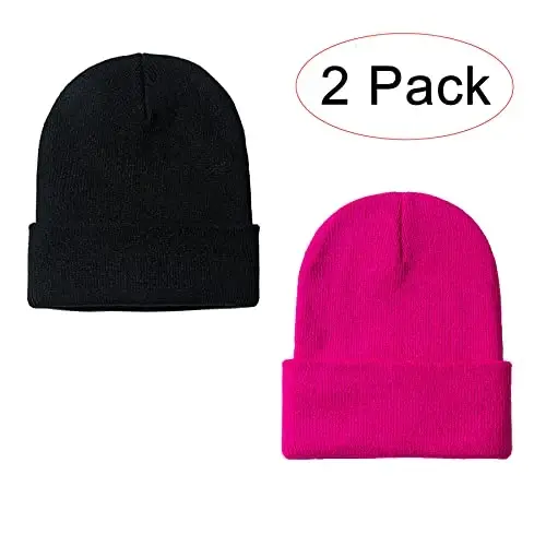 NPJY Unisex Beanie for Men and Women Knit Hat Winter Beanies - 7