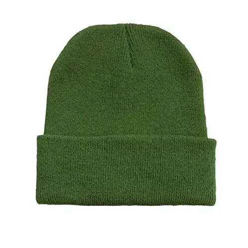 NPJY Unisex Beanie for Men and Women Knit Hat Winter Beanies - 1