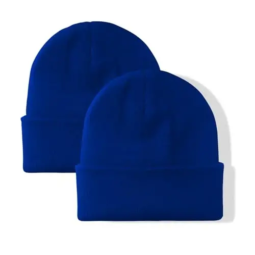 NPJY Unisex Beanie for Men and Women Knit Hat Winter Beanies - 1