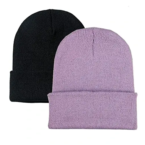NPJY Unisex Beanie for Men and Women Knit Hat Winter Beanies - 6