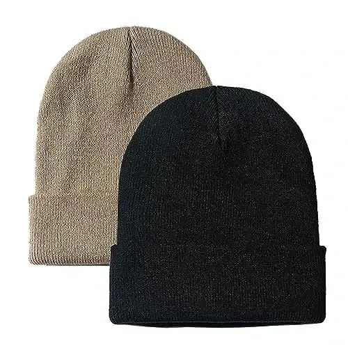 NPJY Unisex Beanie for Men and Women Knit Hat Winter Beanies - 6