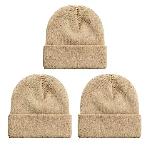 NPQQUAN Unisex Beanie Hats for Men Women Winter Knit Beanies 