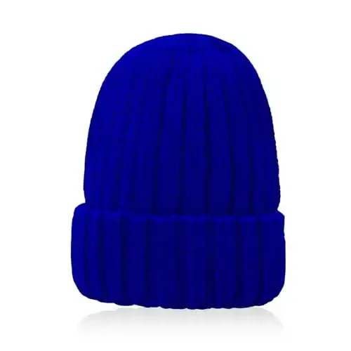 NPQQUAN Thick Warm Winter Hats for Women Knit Beanie Hat Skull Cap Beanies for Men Women - 7