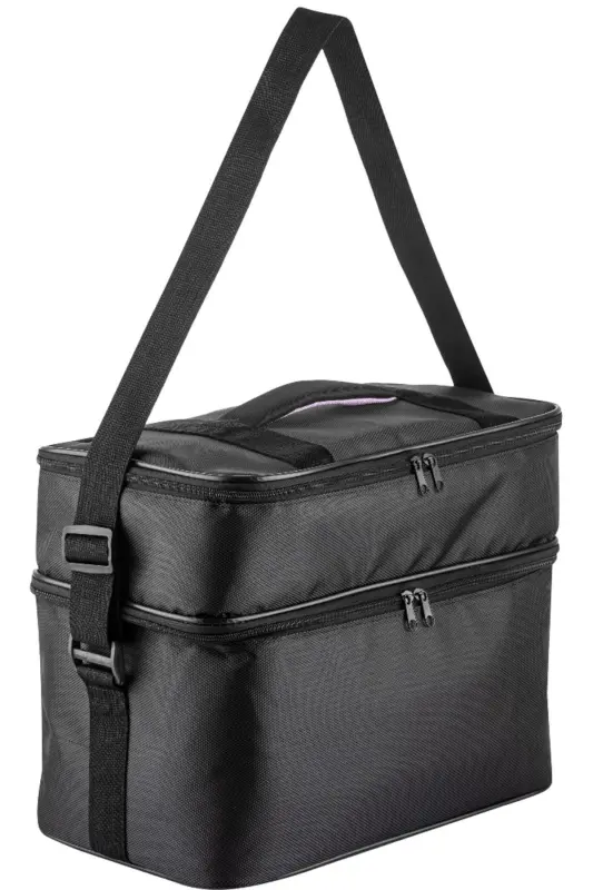 Ns 22 Lt Soğutucu Termos Kamp Piknik Sıcak Ve Soğuk Tutan Askılı Yalıtımlı Termal Çanta Buzluk-Siyah - NS RELIABLE