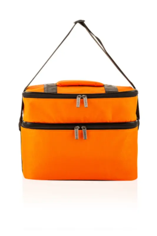 Ns 22 Lt Soğutucu Termos Kamp Piknik Sıcak Ve Soğuk Tutan Termal Yalıtımlı Outdoor Buzluk Çanta-Turuncu - 3