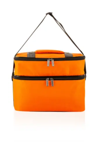 Ns 22 Lt Soğutucu Termos Kamp Piknik Sıcak Ve Soğuk Tutan Termal Yalıtımlı Outdoor Buzluk Çanta-Turuncu - 3