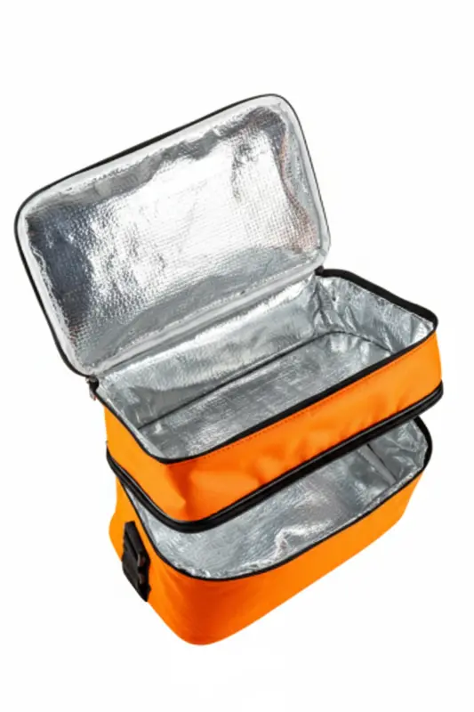 Ns 22 Lt Soğutucu Termos Kamp Piknik Sıcak Ve Soğuk Tutan Termal Yalıtımlı Outdoor Buzluk Çanta-Turuncu - 4