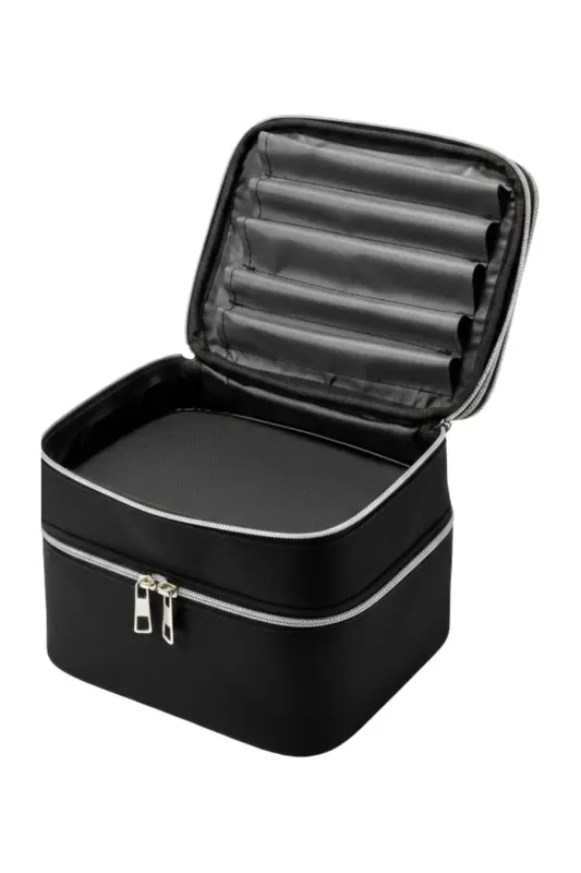 Ns Çift Katlı Captain Seyahat Makyaj Organizatörü Makyaj Çantası,çok Fonksiyonlu Kozmetik Çanta-Çok Renkli - 4