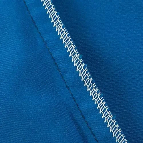 NTBAY 3 Qismli Mikrofiber Bolalar uchun Choyshab To'plami, Qattiq Beshikka Moslashtirilgan Choyshab, Tekis Choyshab va Konvert Yostiqcha, Bola To'shagi Choyshab va Yostiqcha To'plamlari, Qirol Ko'k - 4