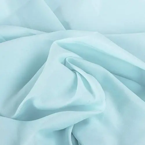 NTBAY Toddler Sheet Set - 3-Piece Microfiber Crib Sheet Set - Flat Sheet, Fitted Sheet, Pillowcase - Solid Toddler Bedding, Light Blue - 3