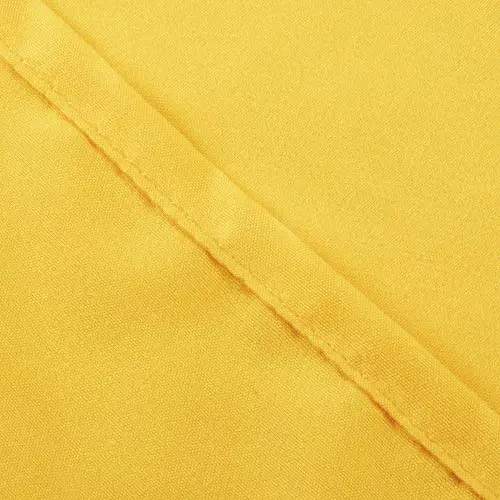 NTBAY Toddler Sheet Set - 3-Piece Microfiber Crib Sheet Set - Flat Sheet, Fitted Sheet, Pillowcase - Solid Toddler Bedding, Yellow - 3