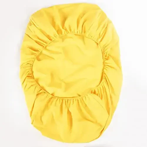 NTBAY Toddler Sheet Set, Ultra Soft Microfiber Crib Bedding, 3-Piece Machine Washable Sheets & Pillowcase, Yellow - 5