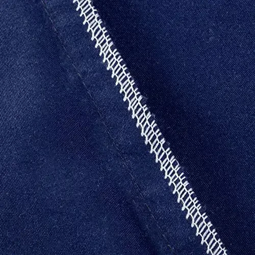 NTBAY Комплект простыней для малышей, 3 предмета, ультрамягкий микрофибровый комплект постельного белья для детской и маленькой кроватки, машинная стирка - включает простыню на резинке, плоскую простыню и наволочку, темно-синий - 5