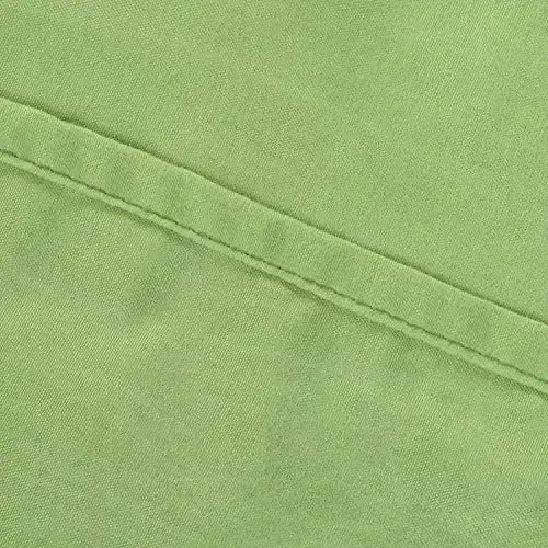 NTBAY Toddler Sheet Set, 3-Piece Ultra Soft Microfiber Bedding Set for Crib and Toddler Bed, Machine Washable - Includes Fitted Sheet, Flat Sheet, and Pillowcase, Green - 4
