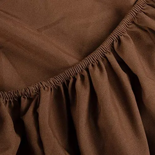 NTBAY Toddler Sheet Set, 3 qismli ultra yumshoq mikrofiber to'shak to'plami, karavot va bolalar uchun to'shak, mashinada yuvish mumkin - Fitted Sheet, Flat Sheet va Pillowcase kiradi, jigarrang - 3