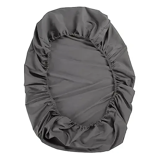 NTBAY Toddler Sheet Set, Ultra Soft Microfiber Crib Bedding, 3-Piece Machine Washable Sheets & Pillowcase, Dark Grey - 6