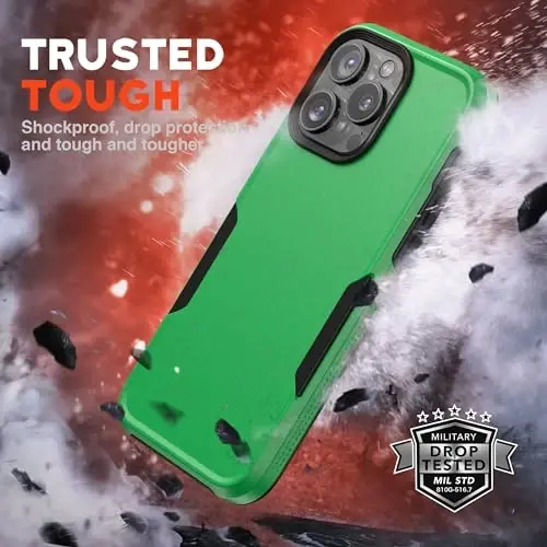 NTG【2023 New Designed for iPhone 15 Case, Heavy-Duty Tough Slim Shockproof [2 Layer Structure][Military Grade Protection] Phone Case for iPhone 15 (6.1 Inch), Black - NTG (1)