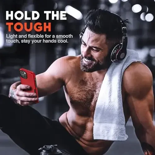 NTG【2023 New Designed for iPhone 15 Case, Heavy-Duty Tough Slim Shockproof [2 Layer Structure][Military Grade Protection] Phone Case for iPhone 15 (6.1 Inch), Red - 4