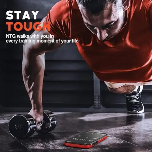 NTG【2023 New Designed for iPhone 15 Pro Max Case, Heavy-Duty Tough Slim Shockproof [2 Layer Structure][Military Grade Protection] Phone Case for iPhone 15 Pro Max(6.7 Inch), Red - 5