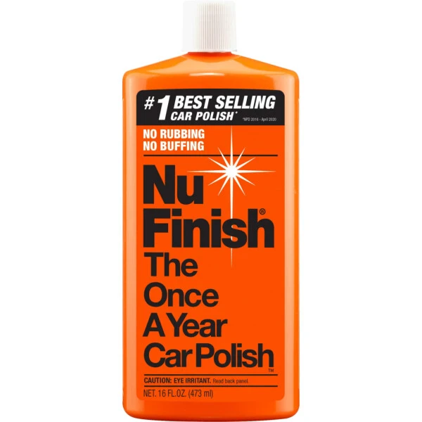 Nu Finish The Once A Year Car Polish, 16 oz. bottle- - 7