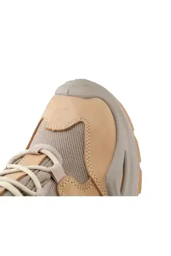 Nubuck Sand Men's Outdoor Boot P3102NBJ Cream-Cream - 6