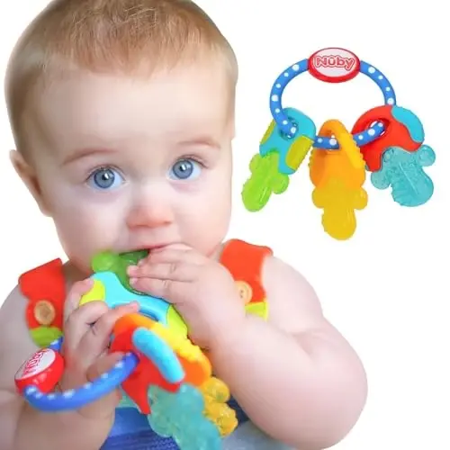 Nuby Buz Jel Diş Kaşıyıcı Anahtarlar - 4