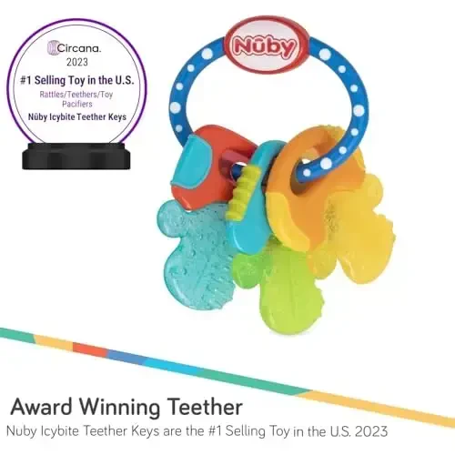 Nuby Ice Gel Teether Keys - 2