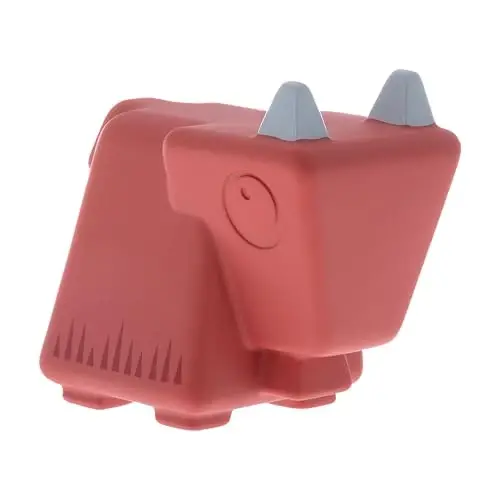 Nuby Soft Stackable Farm Animal Interactive Bath Toys - 8-Piece Stacking Set - Interactive Play for Sensory Development and Motor Skills for Babies 6+ Months - Easter Basket Stuffer - 5