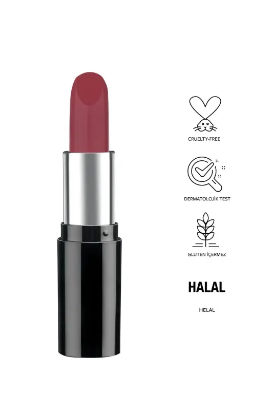 Nude Lipstick 524-Dark Pink - 5