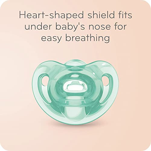 NUK Comfy Orthodontic Pacifiers, 0-6 Months, Timeless Collection, 5 Count (Pack of 1) - 12