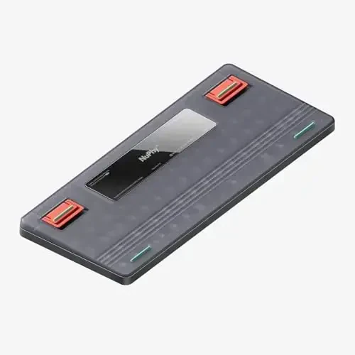 nuphy Air75 V2 Portativ 75% Mexanik Klaviatura,Simsiz Klaviatura,Bluetooth/2.4G/USB-C RGB O'yin Klaviaturalarini Qo'llab-quvvatlaydi,Windows/Mac OS/Linux Tizimlari bilan Mos Grey-Gateron Blue Switch - 3