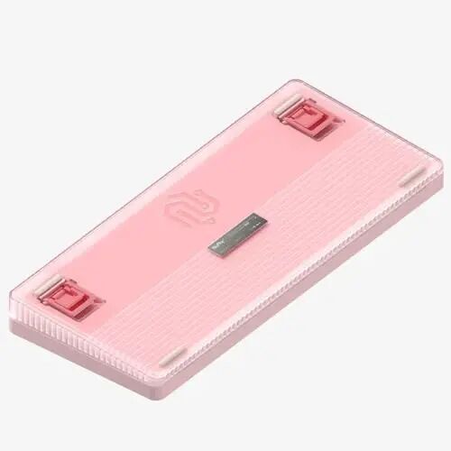 nuphy Halo75 V2 Mechancial Gaming Kyeboard,75% Wireless Hot Swappable Bluetooth Keyboard,83 Kyes RGB Backlit Keyboard,Support Bluetooth/2.4GHz/USB-C (Pink, Lemon (55gf)) - nuphy (1)